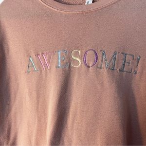 AUTHENTHIC TAYLOR SWIFT MERCH Peach Pullover Sweatshirt Lover Era AWESOME